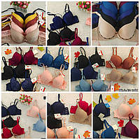 Бюстгальтери Пуш Ап, ліфчики «Блопки ліфчики з гіпюром Корекція Чашка В» MIX