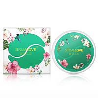 Гидрогелевые патчи под глаза SERSANLOVE Green Tea Gel Eye Mask с зеленым чаем 60 шт