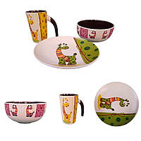 Набір для сніданку керамічний 3 предмети Elrington