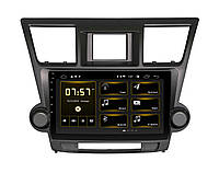 Штатная магнитола Toyota Highlander 2008-2013 10" QLED 4/32Gb 4G GPS WiFi BT USB DSP Carplay Android12