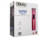 Тример для стрижки тварин акумуляторний Wahl Super Trim Pink 1592-0480, фото 6
