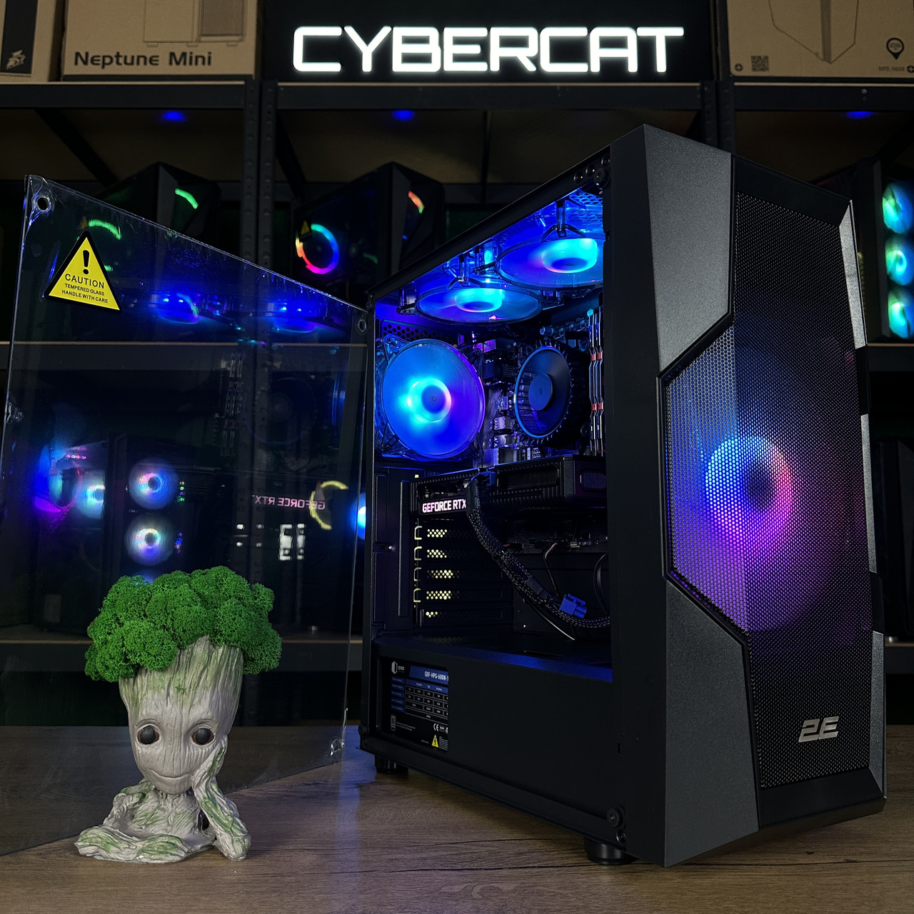 Кано! Core i3-12100F | RTX 3060 12Gb | Гарантія 3 Роки! Ігровий Компютер ПК від Магазин CyberCat