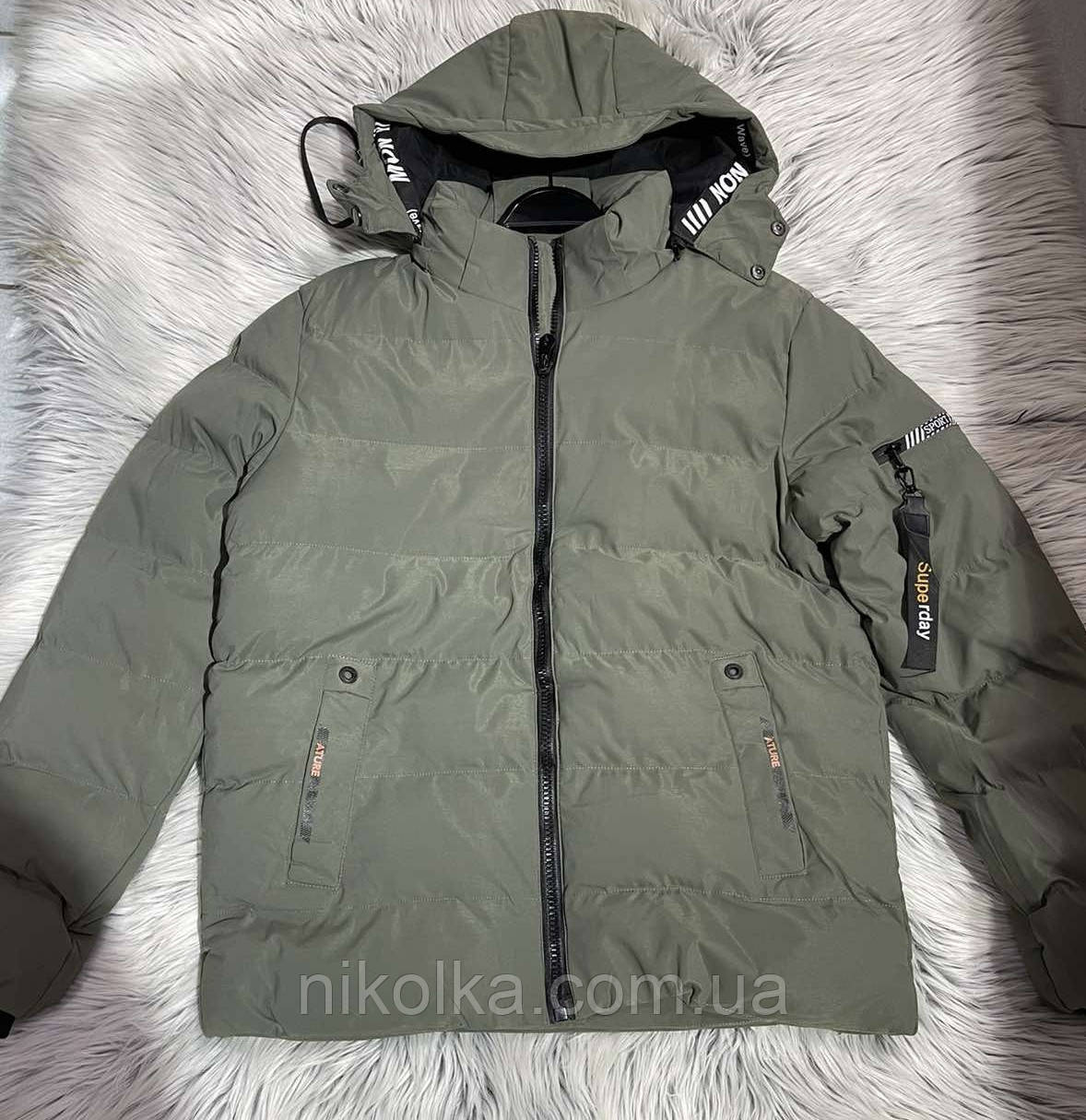 Куртка утеплена чоловіча оптом, M-3XL рр., арт. Si-7432-3