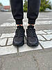 Чоловічі зимові кросівки Reebok Zig Kinetica Edge winter Black з хутром Рибок Кінетика чорні текстильні теплі зима, фото 7