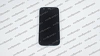 Дисплей для смартфона (телефона) Motorola Moto G Black UACRF, black (в сборе с тачскрином)(с рамкой)