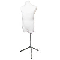 Манекен дитячий костюмний пінопластовий 38 розмір білий