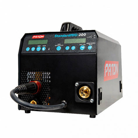 Напівавтомат інверторний цифровий PATON StandardMIG-200 (6.1 кВА, 200 А) BF, фото 2