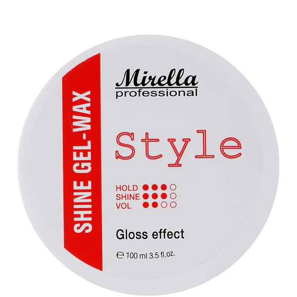 Блискучий гель-віск для укладання волосся - Mirella Professional Style Shine Gel-Wax, фото 1