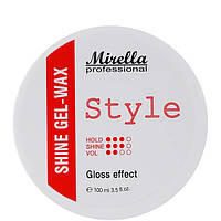 Блискучий гель-віск для укладання волосся - Mirella Professional Style Shine Gel-Wax