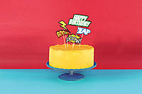 Декор для торта "Комікс", англійська, фото 4