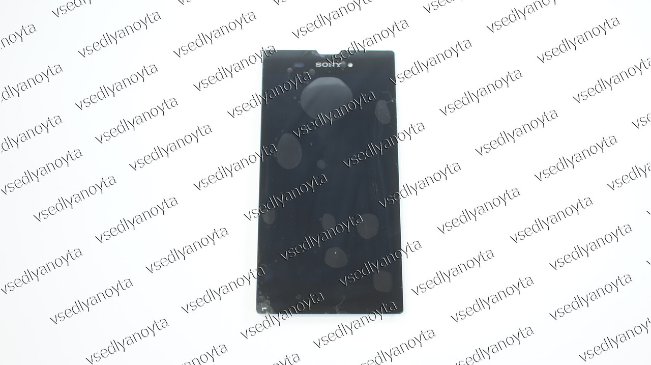 Дисплей для смартфона (телефона) Sony Xperia T3 D5102, D5103, D5106, black (у зборі з тачскрином) (без рамки)