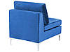 Velvet 1-Seat Section Blue EVJA, фото 4