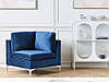 Velvet Corner Section Blue EVJA, фото 2