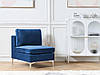 Velvet 1-Seat Section Blue EVJA, фото 2