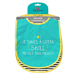 Набір нагрудників "It takes a lotta skill", англійська