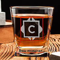 Склянка для віскі персоналізований, Тубус зі шпону, фото 4