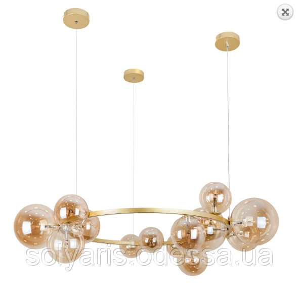 Люстра 918LP267-15 GD+CL, фото 1