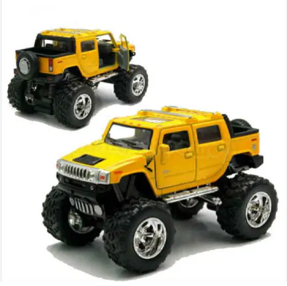 KT5337WB 2005 Hummer H2 SUT інерційна металева машинка KINSMART (4 кольори)