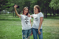 Футболка жіноча "В смысле нет винишка?" біла, Білий, XXL, White, російська, фото 4