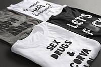 Футболка жіноча "В смысле нет винишка?" біла, Білий, XXL, White, російська, фото 6