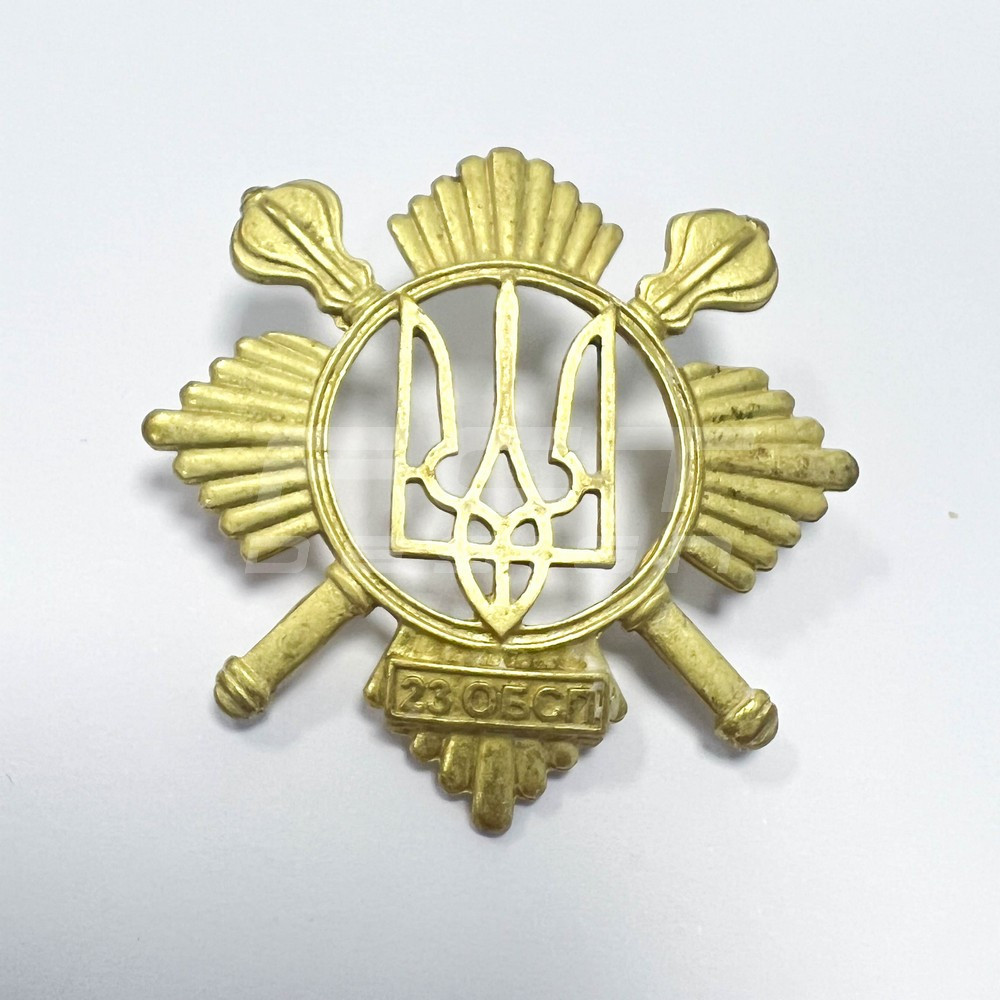 Кокарда, Беретный знак 23-й окремий батальйон спеціального призначення ОПБ металева