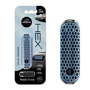 Автомобільний ароматизатор Aroma Car HEX - Fresh Linen