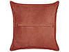 Набір з 2 вельветових подушок 43 x 43 см Золотисто-коричневий ZINNIA, фото 4