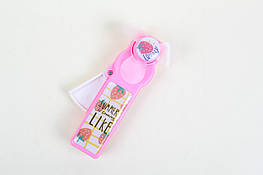 Вентилятор ручний, Жовтий, Yellow Pink
