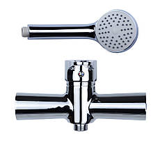 Змішувач HL Ø35 для душу AQUATICA HL-1D130C BF, фото 3