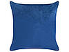Набір з 2 оксамитових подушок з візерунком метелик 45 х 45 см синій YUZURI, фото 4