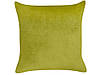 Набір з 2 оксамитових подушок з візерунком метелик 45 х 45 см світло-зелений YUZURI, фото 4