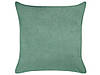 Набір з 2 оксамитових подушок метелик візерунок 45 х 45 см зелений YUZURI, фото 4