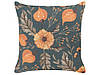 Набір з 2 подушок з квітковим малюнком 45 х 45 см, різнокольоровий SOTOL, фото 3