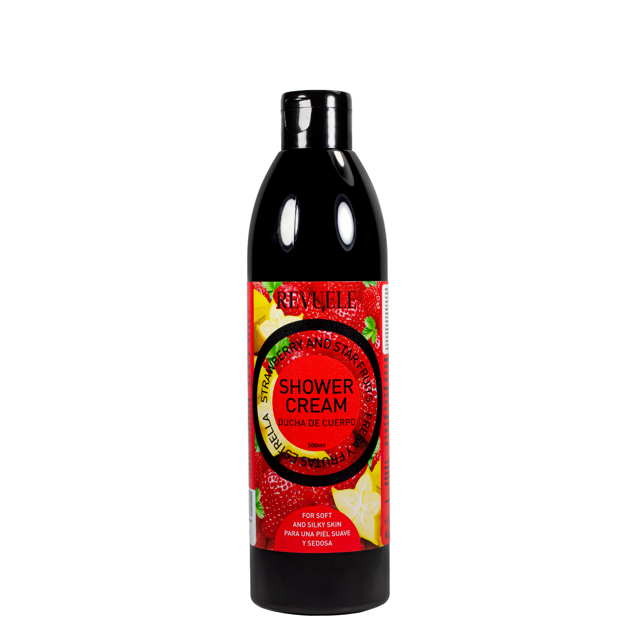 Крем-гель для душу Fruit Skin Care із полуницею та зірковими фруктами 500 мл Revuele, фото 1