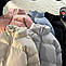 Жіноча стильна куртка пуховик стьобана зимова тепла курточка на підкладці синтепон 250 хіт продаж, фото 6