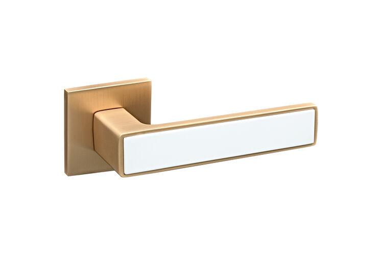 Ручки дверні Gavroche NIKEL Z25 GSBW, фото 1