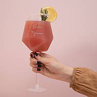 Келих "Діамант на ніжці" Конструктор, Крафтова коробка, фото 3