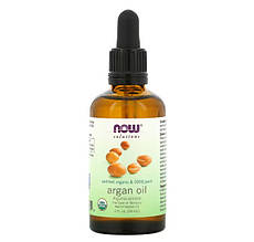 NOW Foods Solutions Certified Organic & 100 % Pure Argan Oil 59 ml