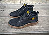 Нубукові чоловічі зимові черевики розміри 40-45, фото 8