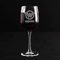 Келих для вина "Wonderwoman" персоналізований, Крафтова коробка, фото 2