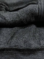 Толстовка зимова на флісі чоловіча великого розміру 58.60, фото 3