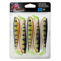 Искусственная приманка Rage Ultra UV Zander Pro Shad Single Colour Pack Perch 7,5cm/3inch x 5