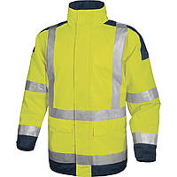 Утепленная светоотражающая куртка EasyView желтый р.S Delta Plus