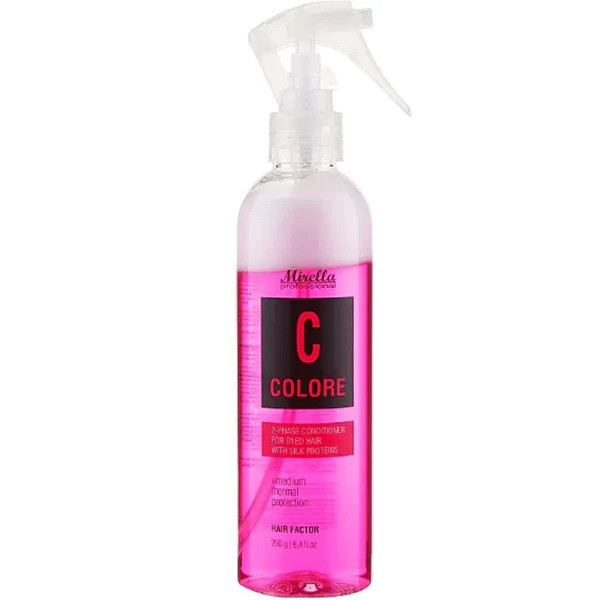 Mirella Professional Basic Salon C Colore 2-Phase Conditioner - Двофазний кондиціонер для фарбованого волосся з термозахистом, фото 1