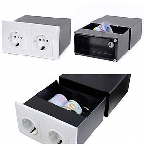 Сейф-розетка MySafe SK.2 | Безпечне сховище для цінних речей у вигляді розетки