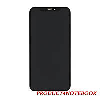 Дисплей для смартфона (телефона) Apple iPhone XS, black (в сборе с тачскрином)(с рамкой)(Снятый