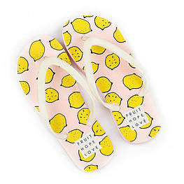 Сланці "Tutti-Frutti" S, Жовтий, 23 см, Yellow LightPink