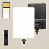 Світлодіодна прямокутна LED лампа 51х35cм L-3560 з пультом професійне відеосвітло для фото відеозйомки, фото 6