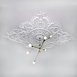 Набірна розетка з гіпсу, гіпсова розетка Нр-інд. 13 2800х2050 мм., фото 2