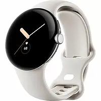 Смарт-годинник Google Pixel Watch Polished Silver/Chalk Band